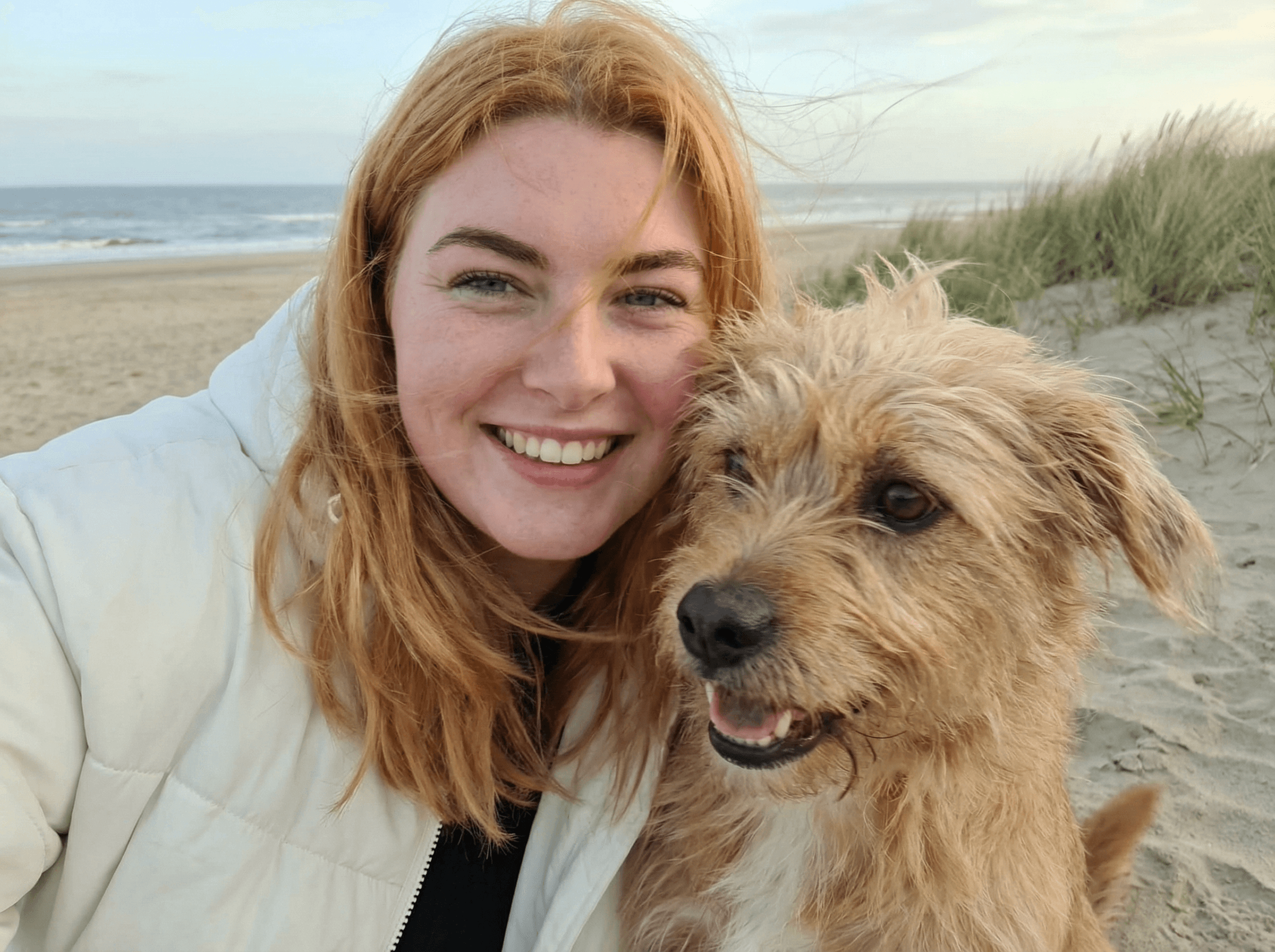 Hondenuitlaatservice Leeuwarden wandelt met hond op zonnig pad in Friesland